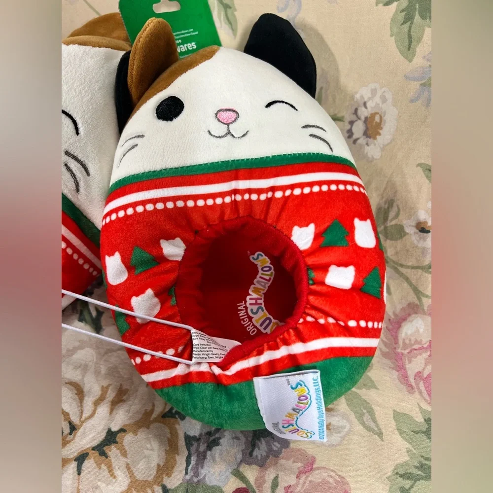 Squishmallows Cat Slippers